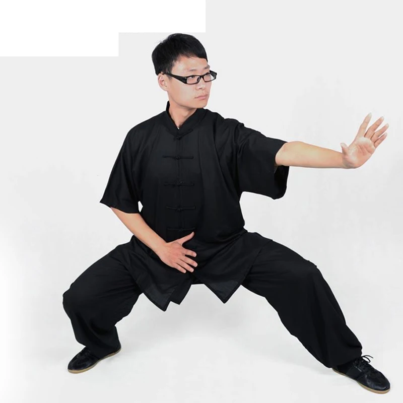 Kampfkunst taiji kleidung chinesischen wushu kleidung und tai chi uniform 98% cottom kungfu uniform für männer und frauen