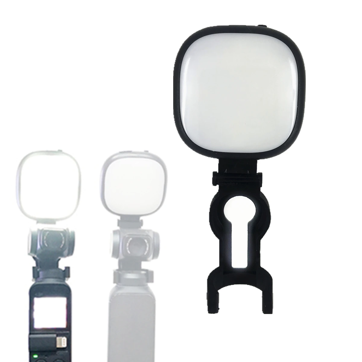 5600K/3200K Adjustable Led Fill Light  Lamp + Bracket Clamp Adapter for DJI Osmo Pocket Handheld Selfie Portable