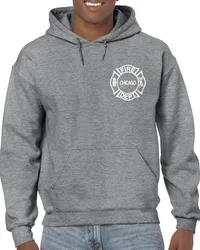 Hot Sale Men Fashion Chicago Fire Department - Custom Men's Black Hoodies Sweatshirt