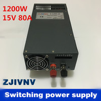 1200W 80A 15V Switching power supply for LED Strip light AC to DC power suply input 110v 220v 1200w ac to dc power supply