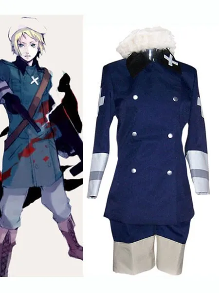 

Royal Blue Cosplay Costume from Axis Power Hetalia E001