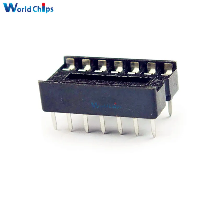 20pcs DIP 14 pins IC Socket Adaptor Adapter Solder Type Socket DIP-14