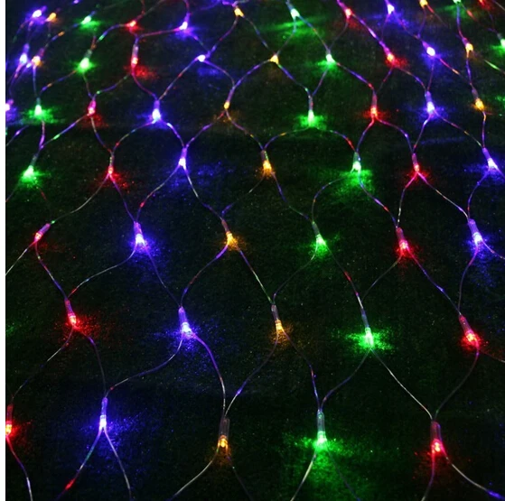 MEMEOKON 8M*10M Large Net Lights 2000 LED Mesh Decorative Fairy Twinkle Christmas Wedding  New Year Party