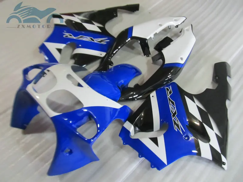 High quality motorcycle fairing kits for KAWASAKI Ninja ZX7R 1996 1997 1998 2003 ABS sports fairings kit ZX 7R 96-03 blue black