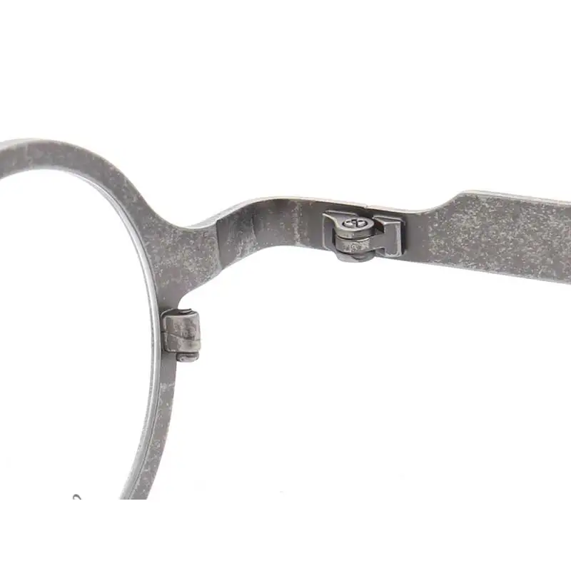 Women Round Titanium eyeglass frames men Retro Light Fashion Hipster metal Optical glasses frames Rx Eyewear Vintage Spectacles
