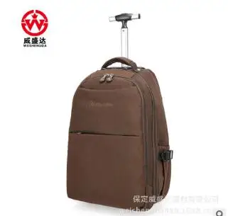 wheeled Rolling Backpacks Travel trolley Rolling bags Men Nylon Travel trolley Luggagebag  Business luggage suitcase on wheels