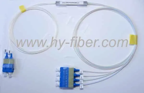 

PLC Splitter with Blue Connector, LGX Package,SC, UPC, G657A1, 0.9mm Cable Length, 1m, 10PCs