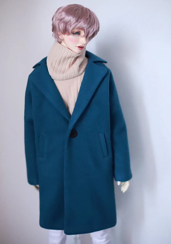 

Детская игрушка ручной работы 1/3, Одежда для куклы дяди BJD/SD, кукла темно-синего цвета, Свободное пальто, 1 шт.