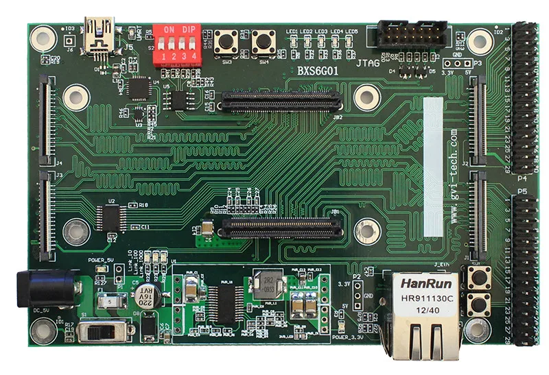 Xilinx Spartan-6 XC6SLX150 FPGA Development Board 8Gbit Gigabit Ethernet