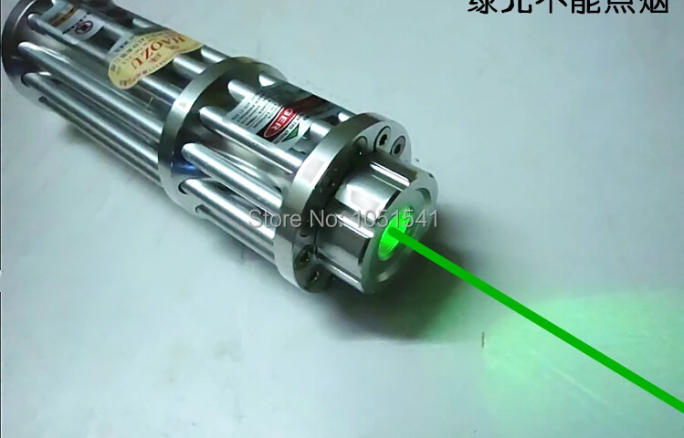 NEW Laser Light Pointers green 532nm 100000m Focusable Laser Burn Match Hunting Accessories Cat Toy Lazer Torch No battery view 4