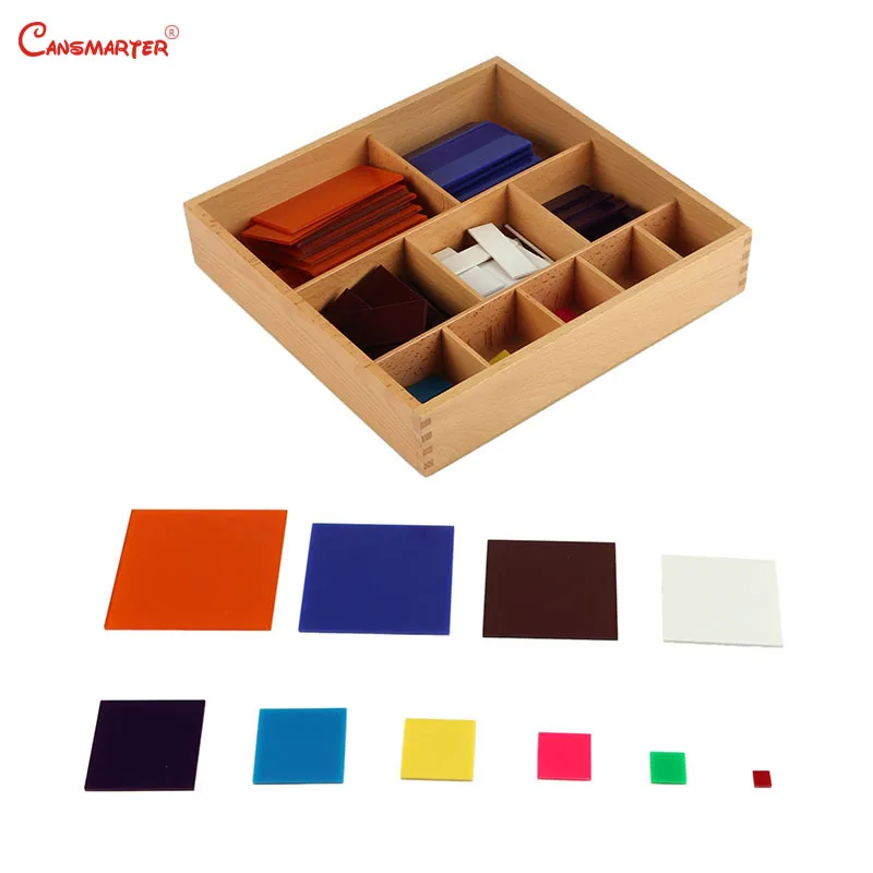 Math Toys Montessori Count Matching Wooden Colorful Puzzle Games Practice Scene Educational Learning Toys for Children