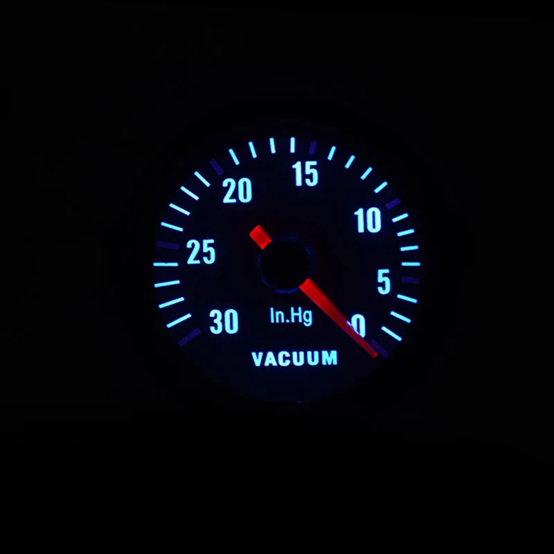 52 mm Boost/Vakuum/Wassertemperatur/Öltemperatur/Ölpresse/Spannung/Drehzahlmesser/Luft-Kraftstoff-Verhältnis/EGT-Messgerät, analoge blaue LED + 52 mm Messgeräte – Detail 12