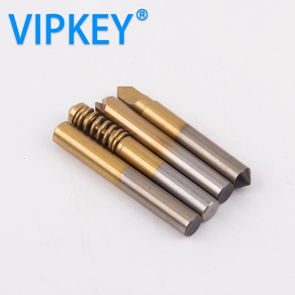 VIPKEY letter bead bit hole saw drill bits guide  set for vertical key  cutting machine locksmiths tools 4pcs/lot