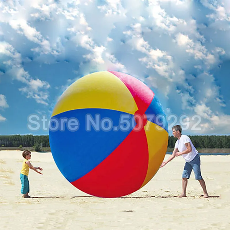 

Giant Inflatable Beach Ball 80/100/150CM PVC Water Volleyball Football Outdoor Party Kids Toys Hor Sale Inflatable Toy Balls