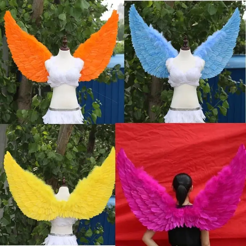 

Adults feather wings Kids angel wings costume for stage performance prop