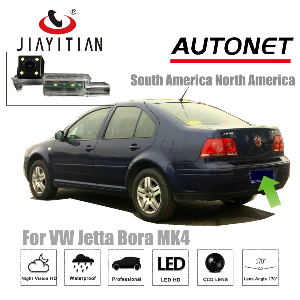 

JiaYiTian rear camera For VW Jetta Bora MK4 in South America North America/CCD/Backup Camera/Night Vision/License Plate camera