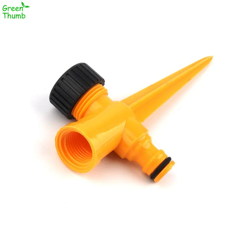 

15pcs 1/2inch DN15 Female Thread Connector Ground Insertion Plastic Butterfly Nozzle Lawn Sprinkler Garden Irrigation Orange