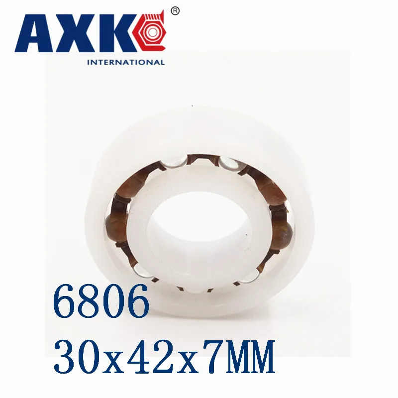 2023 Special Offer Sale Thrust Bearing Axk 6806 Pom (10pcs) Plastic Ball Bearings 30x42x7mm Glass Balls 30mm/42mm/7mm 61806pom