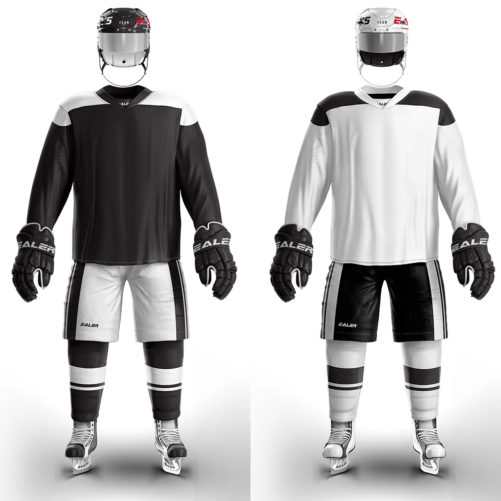 

Cool Hockey 2 pieces Breathable Quick Dry cheap hockey jersey for Training and competition H6100