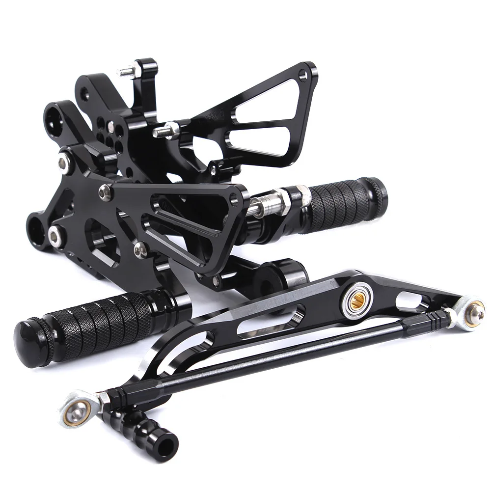 

For YAMAHA YZF-R6 YZF R6 2006-2015 CNC Aluminum Motorcycle Adjustable Rearsets Rear Sets Foot Pegs Pedal Foot Rests