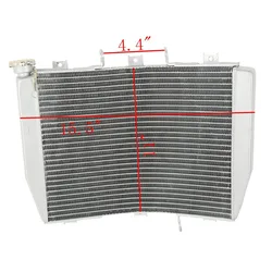 Aluminum Radiator Cooler For Kawasaki NINJA ZX6R ZX-6R 1998-2002 1999 2000 2001