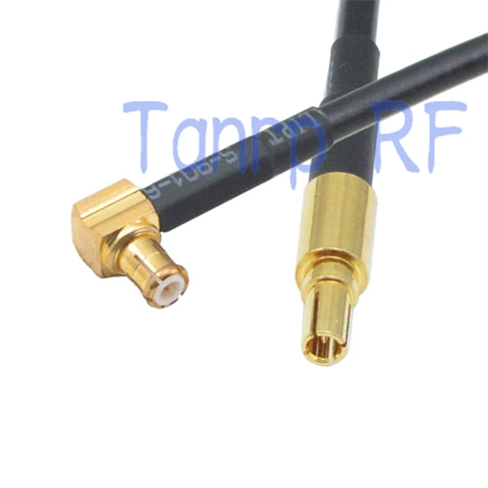 

10pcs 6in CRC9 male plug to MCX male right angle RF connector adapter 15CM Pigtail coaxial jumper cable RG174 extension cord