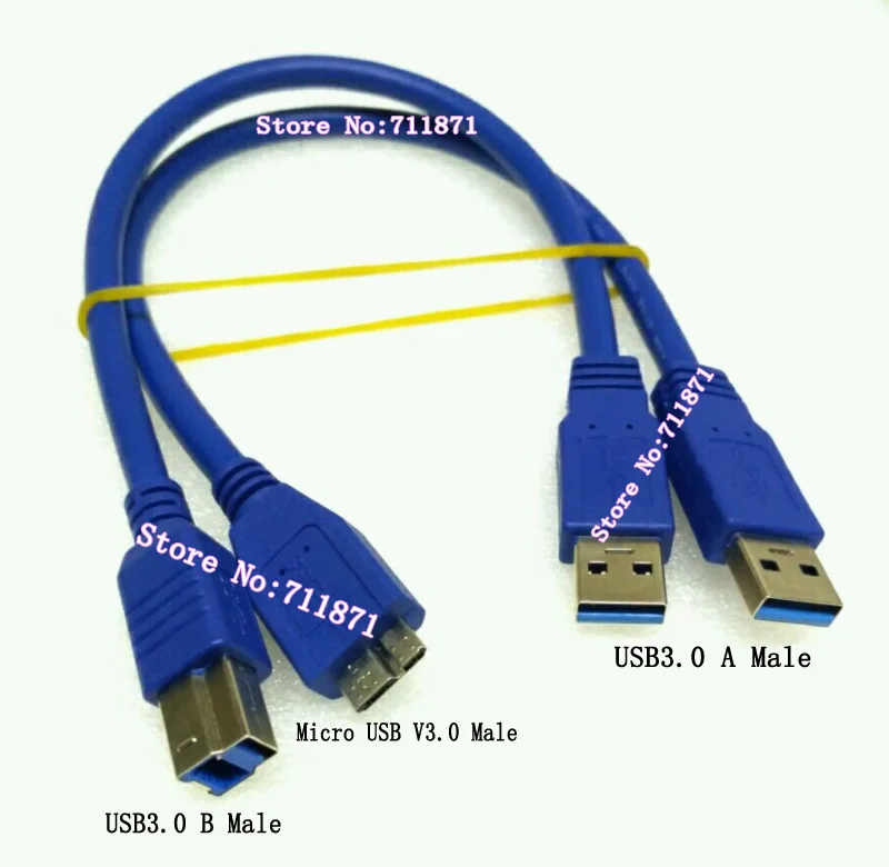 

Blue 30cm Short USB3.0 Printer Cable Line Micro USB V3.0 Data Charging Line Cable USB30 USB3 USB 3.0 A Male to B Male Micro USB