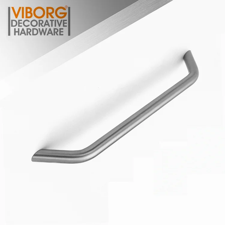 VIBORG Deluxe 192mm Solid 304 Stainless Steel Modern Kitchen Cabinet Cupboard Door Handle Pulls Drawer Pull Handle, SV724