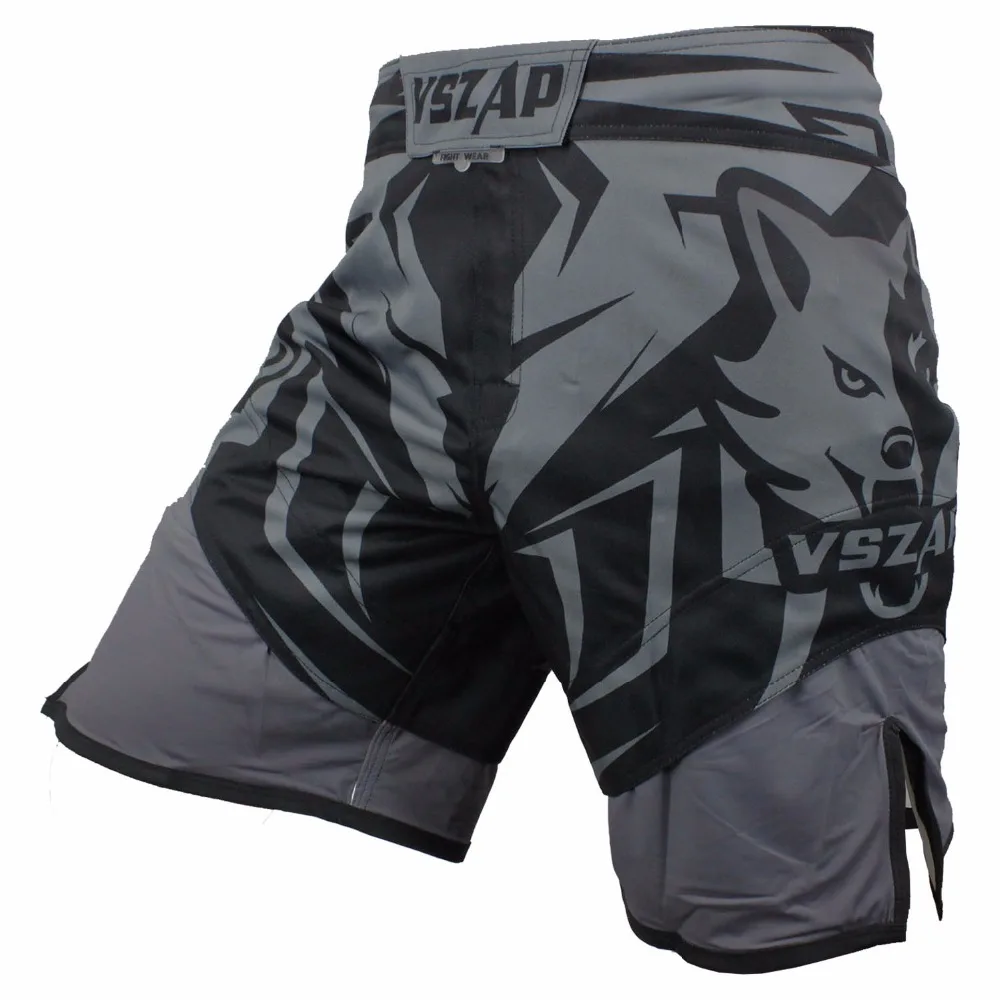 VSZAP Boxing Shorts for Men, MMA Shorts, Sport Shorts, Grappling, Sanda, Kickboxing Pants, MMA, Muay Thai