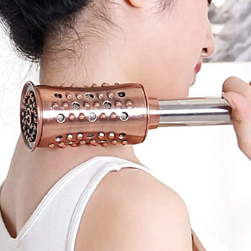 

Beauty Salon Health Massage Massager Moxibustion Instrument Bronze Moxa Rod Ai Family Style Body Neck Household Care Tool