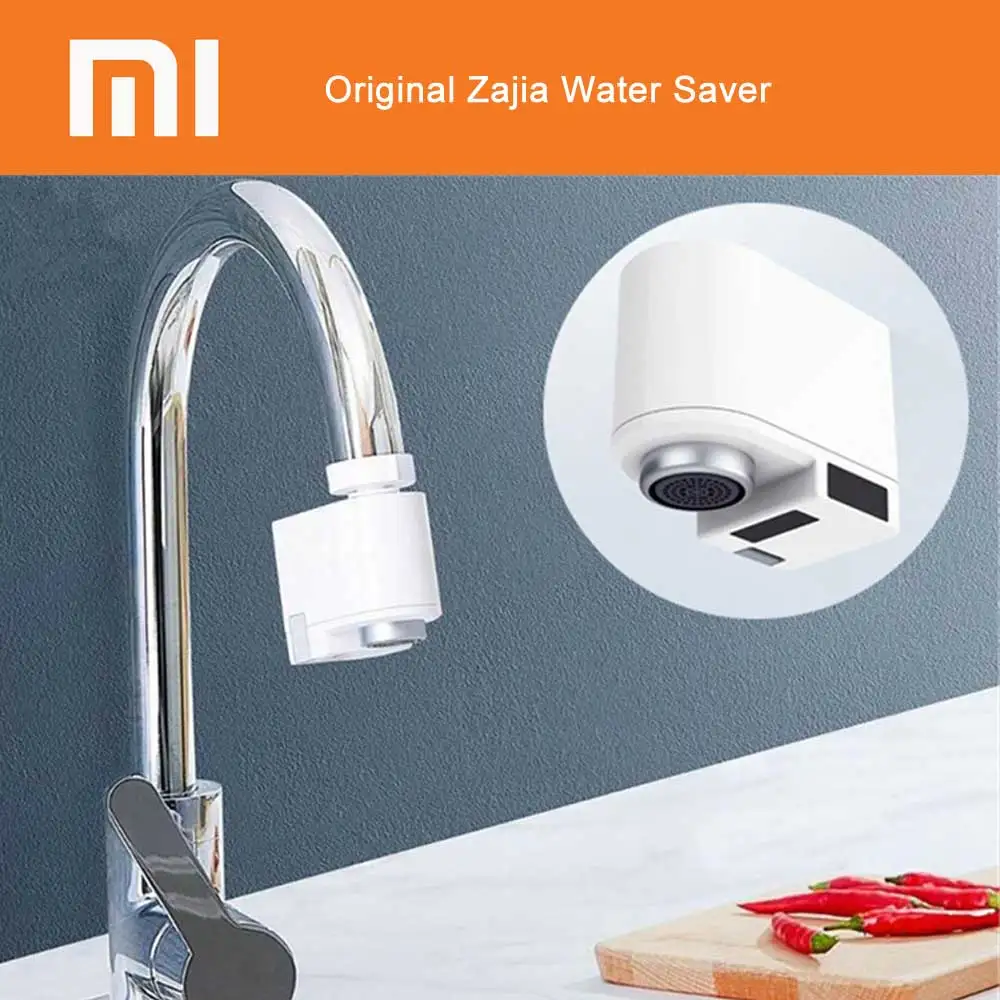 

Xiaomi Zajia Smart Induction Water Saver Intelligent Infrared Induction Water Saving Device Saver Faucet for Kitchen Bathroom