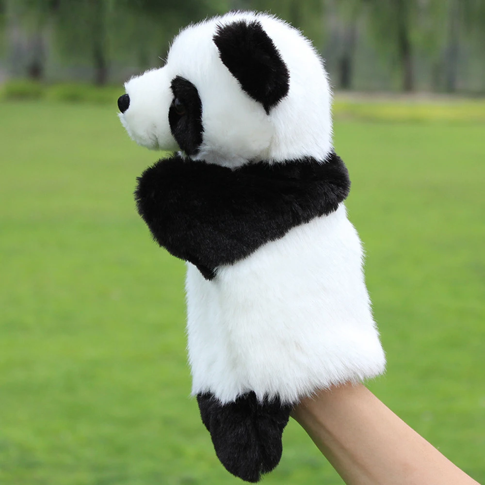 Children China Big Panda Hand Puppet Stuffed Plush Toy