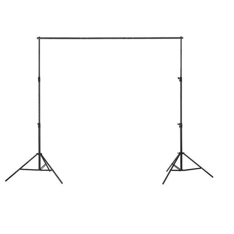 VinylBDS Background Frame Background Support Stands Frame Background With Photography Studio Adjustable Crossbar + Carry Bag