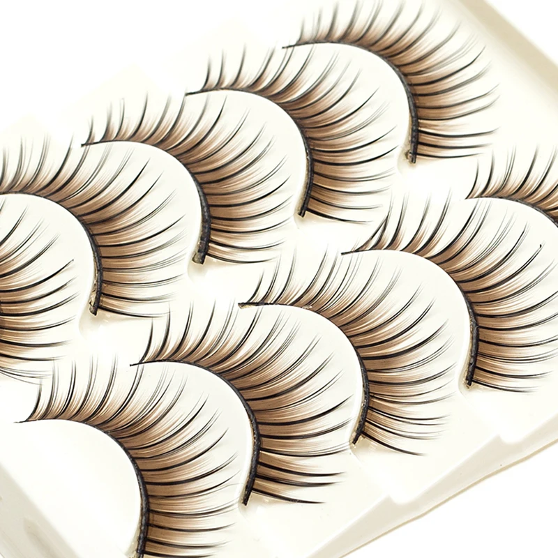 ICYCHEER – faux-cils fantaisie, extensions colorées, rouges, bleues, violettes et brunes, doux, faits à la main, pour fête Cosplay Halloween