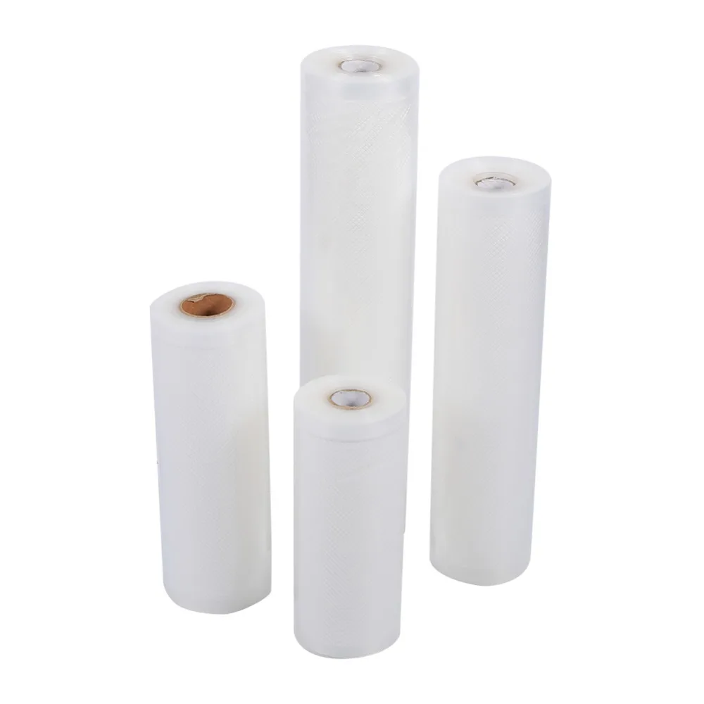 12/15/20/25 سنتيمتر * 500 سنتيمتر رولز/مجموعة المطبخ أكياس تفريغ الطعام أكياس مانعة لتسرّب الهواء لتخزين الطعام فراغ السدادة فراغ التعبئة والتغليف رولز