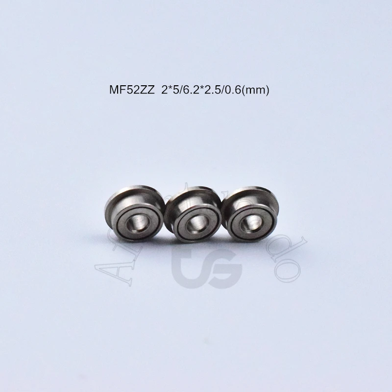 

MF52ZZ 2*5*6.2*2.5*0.6(mm) 10pieces bearing metal sealed free shipping ABEC-5 chrome steel miniature bearings hardware LF520ZZ