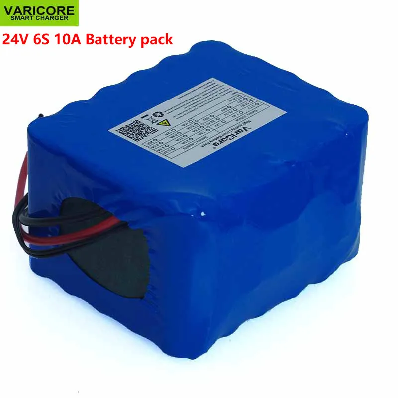 

VariCore 24V 10Ah 6S5P 18650 Battery Lithium Battery 25.2V 10000mAh Electric Bicycle Moped / Electric / Li-ion Battery Pack