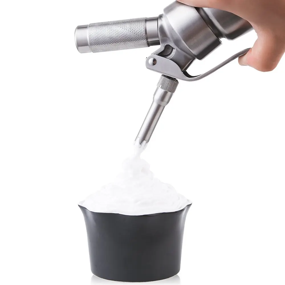 Master Professional Stainless Steel Whipped Cream Dispenser and Head, 1-Litre(1000ml)(Item #284)