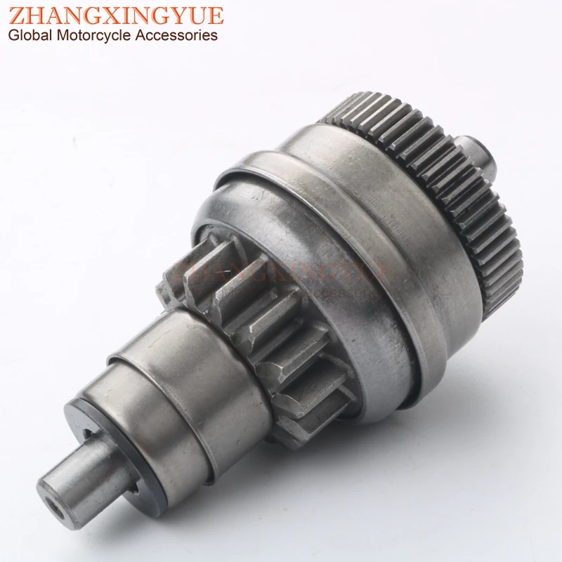 Scooter Starter Motor Clutch Gear for PIAGGIO Nrg Power Purejet 50 Liberty moc 4T & Elle 50cc 96922R 100254700 14T/55T