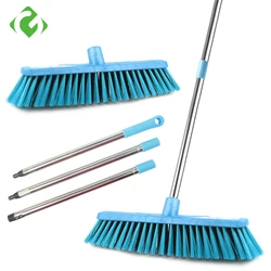 GUANYAO Large outdoor floor Scourer household cleaning floor tools Hand stainless steel brush  widened Bathroom Floor cleaning