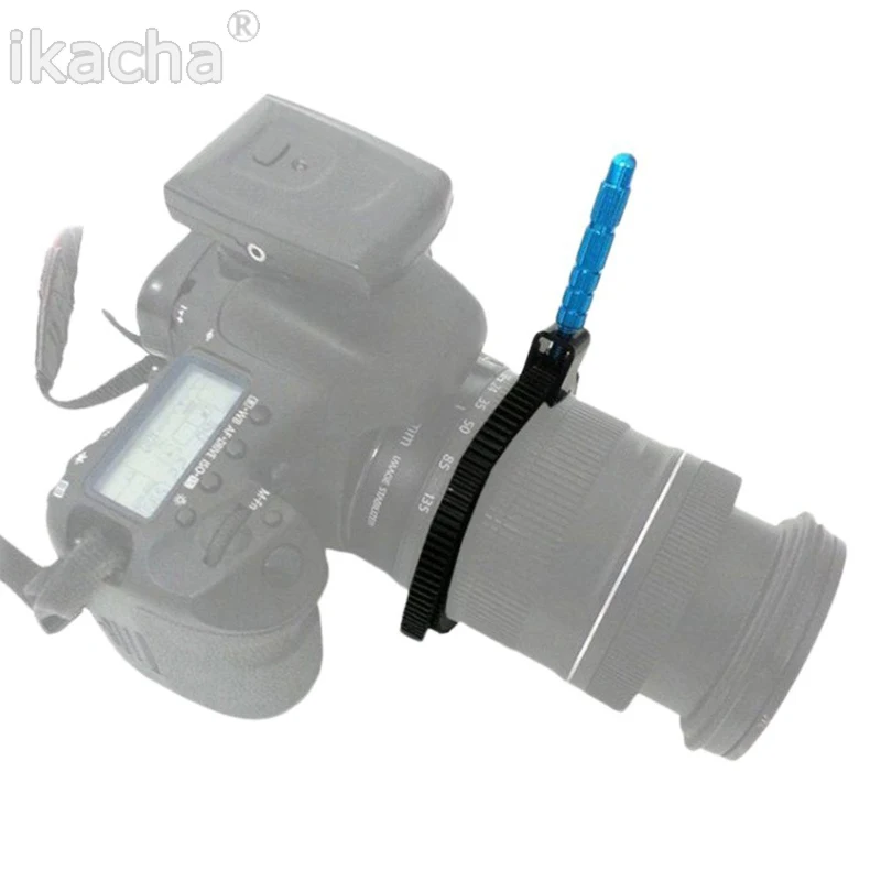 Металлическая ручка для камеры кольцевой Фокусировочный ремень для непрерывного изменения фокусировки объектива камеры Canon Nikon Sony принадлежности для DSLR видеокамеры