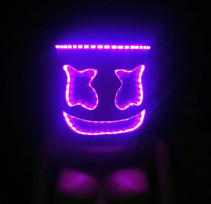 

LED Light Helmet / LED ROBOT Helmet / dance performance helmet / LED Suits