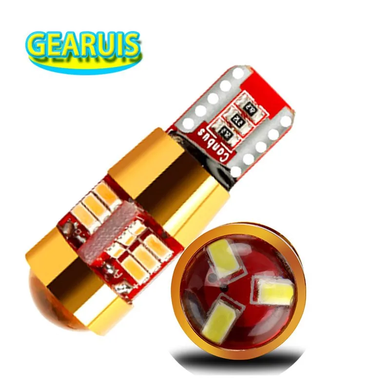 

2X 6 цветов T10 Canbus объектив пятна W5W 27 SMD 3014 Светодиодный canbus без ошибок клиновисветильник для BMW X3 X5 X6 Audi Q5 Q3 A4 A5 12 В