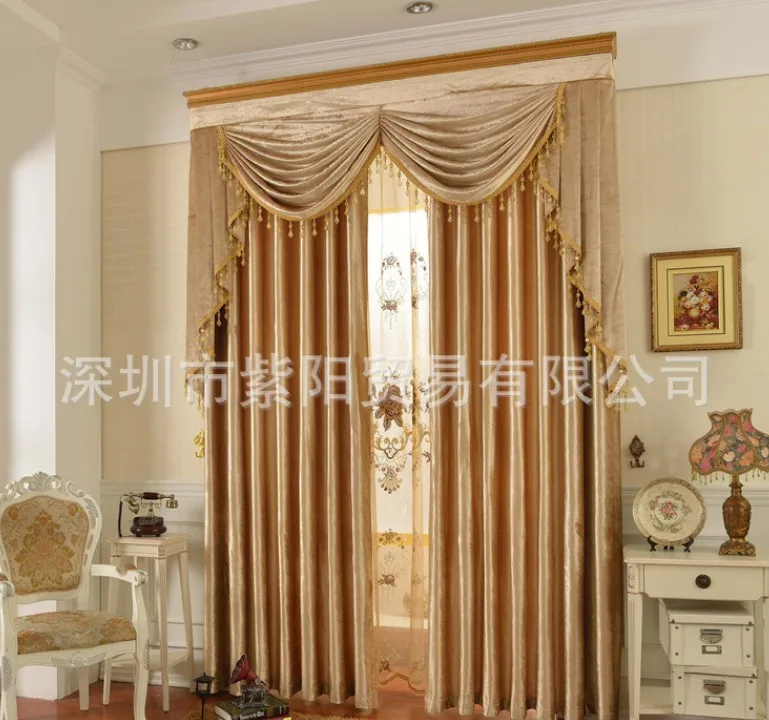 

Blackout curtain with rings or hooks,free triming for different size ,1651 ,ready curtains and voile,curtain decor