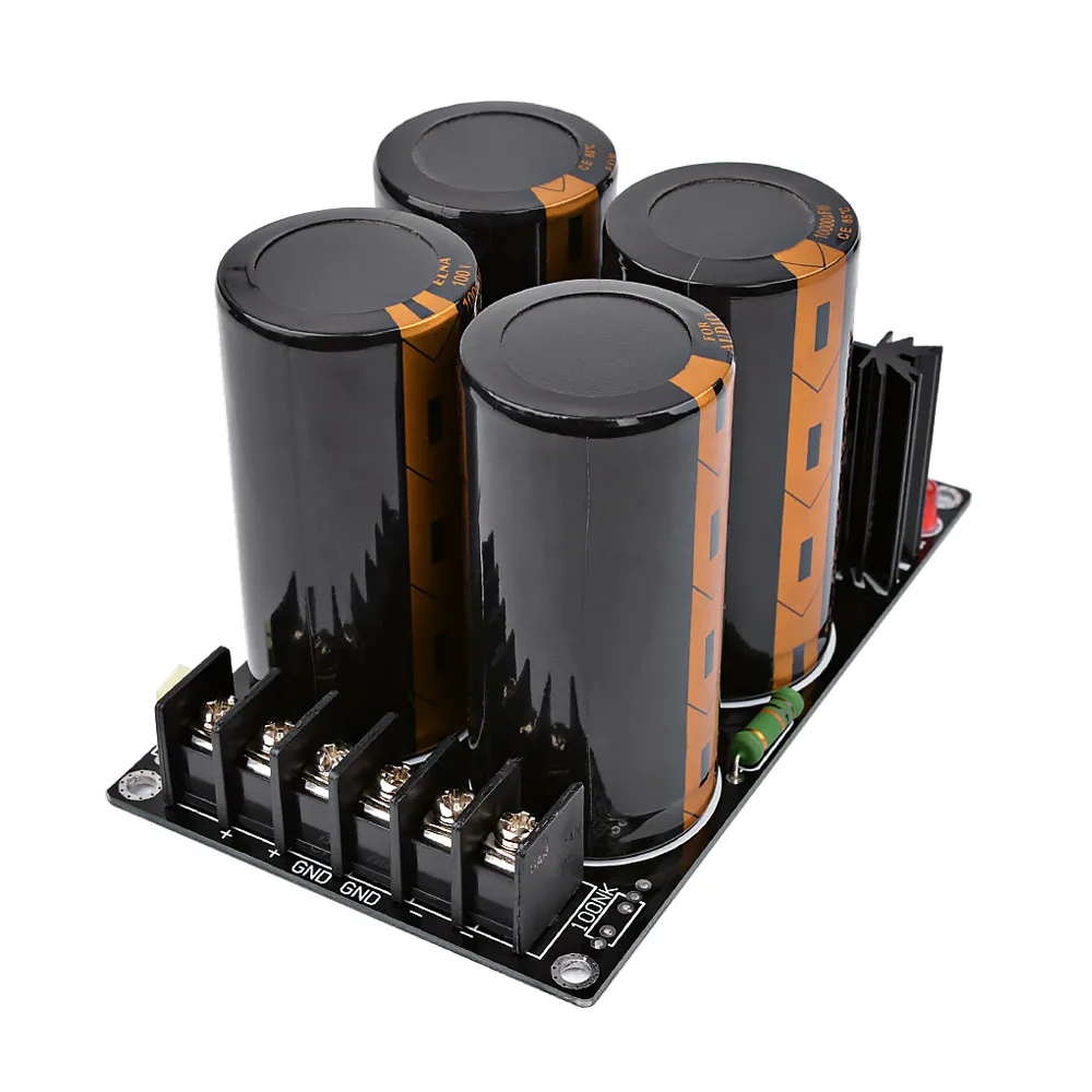 AIYIMA ระบบเสียง Rectifier ป้องกัน 100 V 10000 UF High Power Rectifier กรองแหล่งจ่ายไฟสำหรับโฮมเธียเตอร์