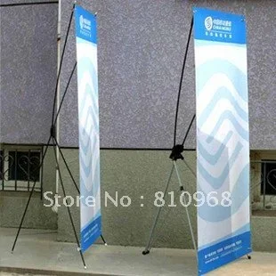 X Frame Stand advertising display Banner (with printed graphic),  MOQ: 1set