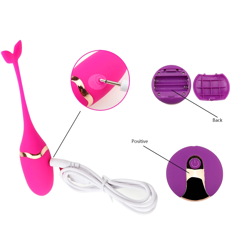 Kegel Balls Vibrators Vibrating Egg Remote Control Female Exercise Vaginal G-spot Massager USB Charging Sex Toys for Women