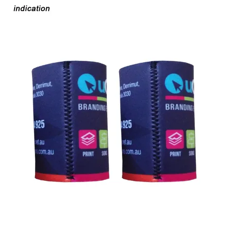 100 개/몫 스텁 쿨러 네오프렌 스텁 홀더 사용자 지정 쿨러 맥주 병 홀더 가방 와인 음식 캔 웨딩 학교 파티 