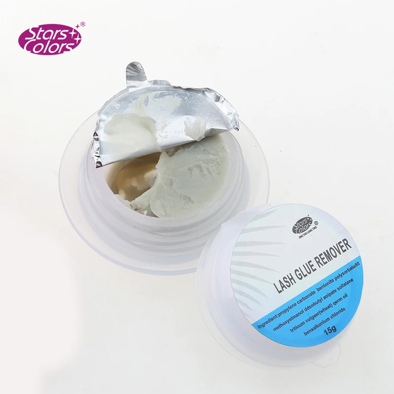 No Stimulate High Quality Cleanser 5/15/30G False Cream Glue Remover No Smell Pure plant extract Makeup Tools