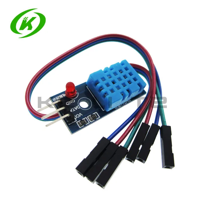 10PCS Single Bus DHT11 Digital Temperature and Humidity Sensor DHT11 Probe